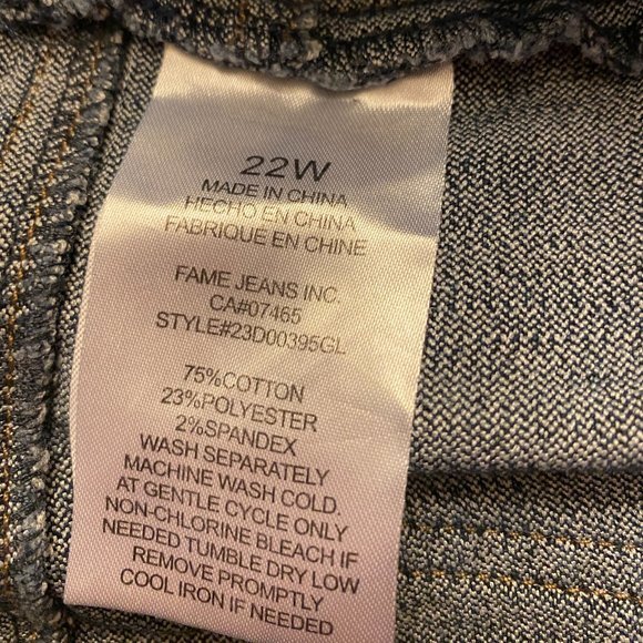 Studio Blues Women's Jeans Size 22W Very Good! - Picture 4 of 8